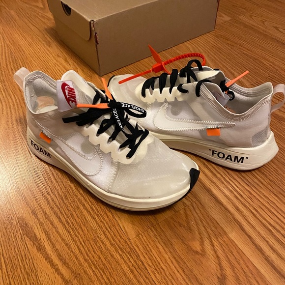 nike zoom vaporfly off white